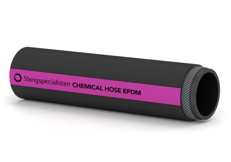 Kemikalieslange EPDM uden spiral EN 12115