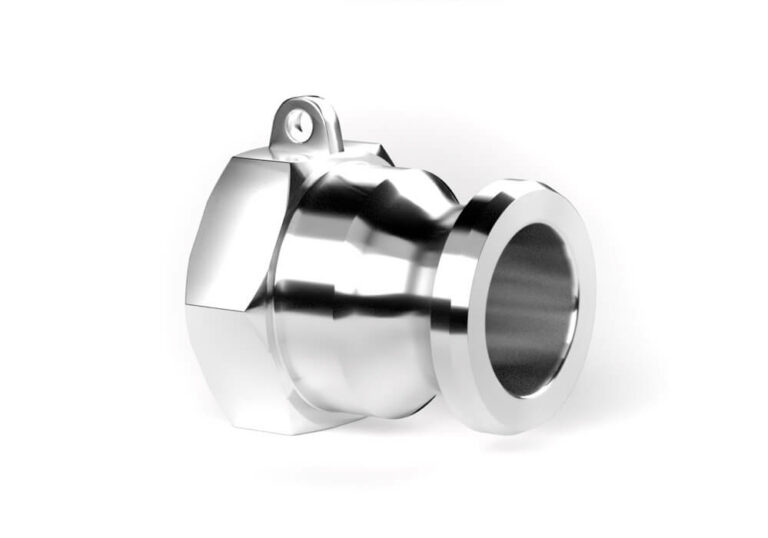 Han-kobling A - indvendigt gevind aluminium