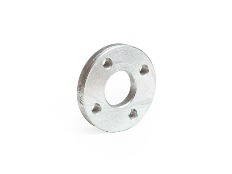 Trykbeholderstål med løs flange SG 7482 EN1092-1 Type 2 Varmgalvaniseret
