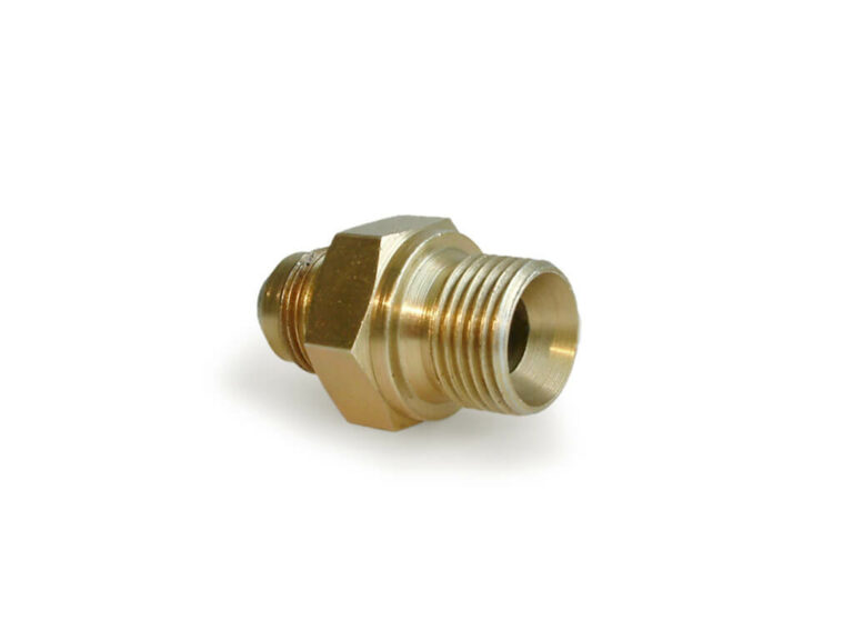 Adapter - udvendig JIC-gevind / udvendigt R-gevind